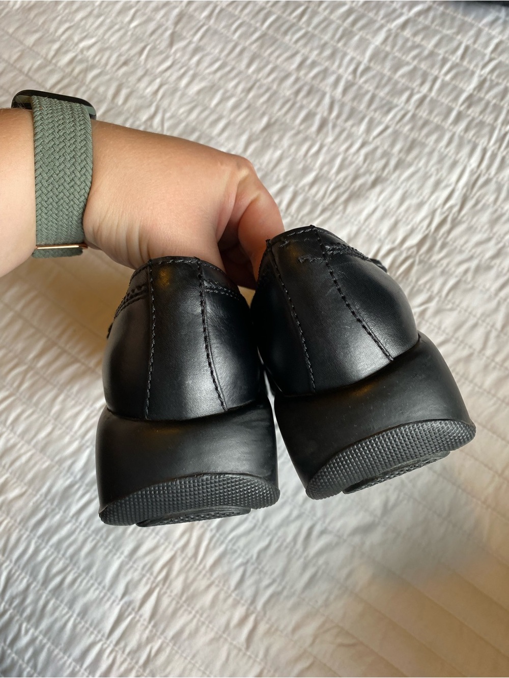 Dansko Black Mary Jane Strap Shoes - Picture 6 of 8